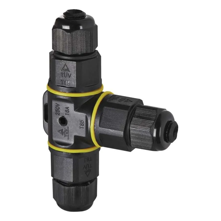 Conector em T com cabo IP68