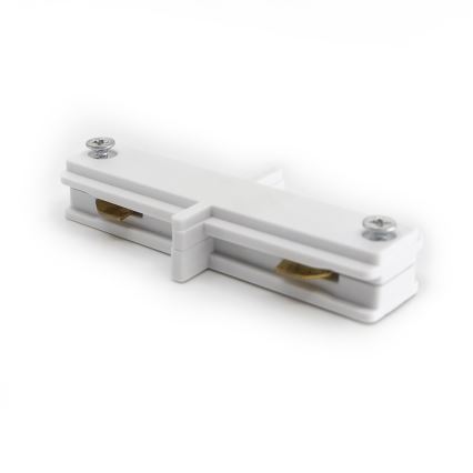 Conector para iluminação em sistema de carril CONNECTOR RS WHITE tipo flat