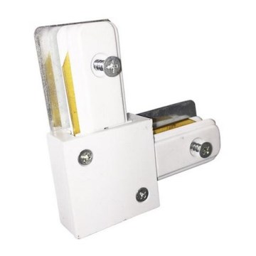 Conector para iluminação em sistema de carril CONNECTOR RS WHITE tipo L