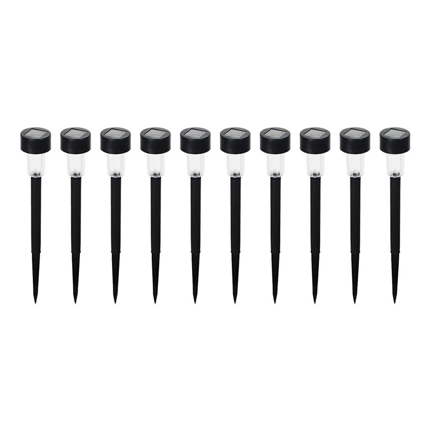 CONJUNTO 10x Candeeiros solares LED LED/0,06W/1,2V 6000K IP44