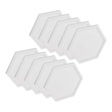 CONJUNTO 10x RGBIC Painel com regulação LED/1,9W/230V Wi-Fi Tuya