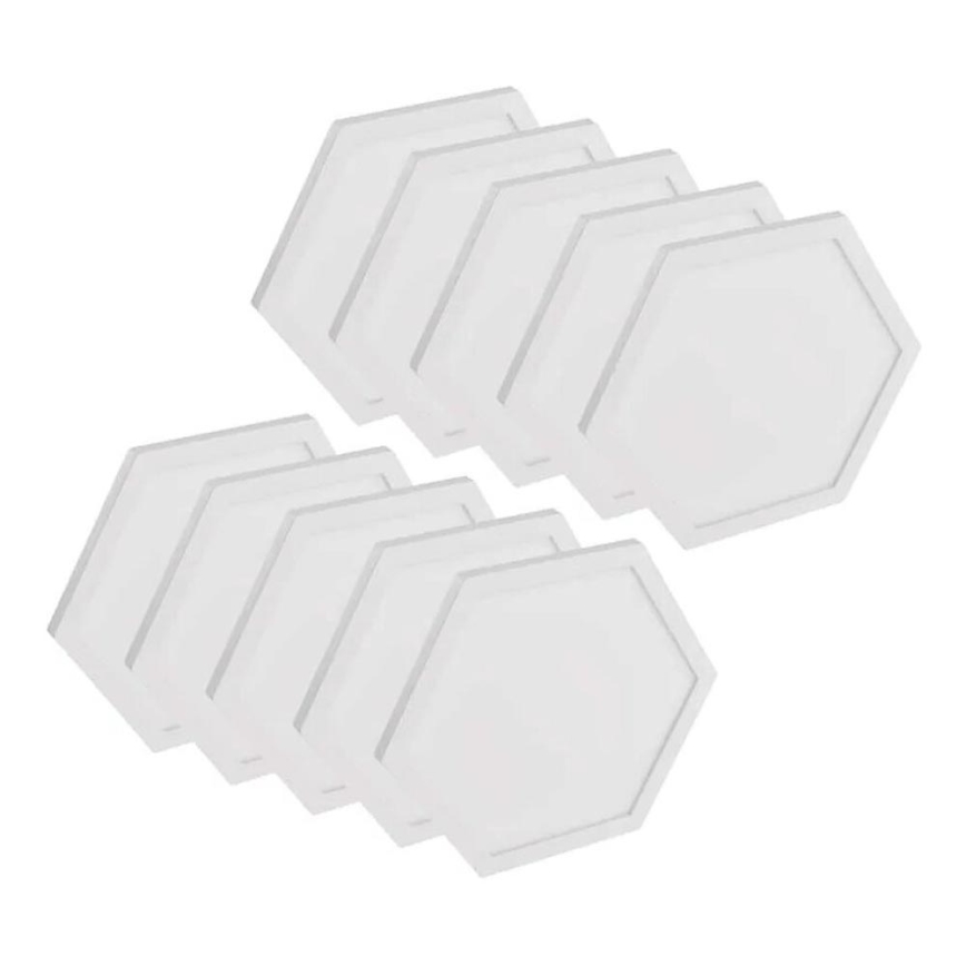 CONJUNTO 10x RGBIC Painel com regulação LED/1,9W/230V Wi-Fi Tuya