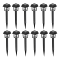 CONJUNTO 12x Lâmpada Solar LED LED/0,06W/1,2V 1xAA 6500K IP44 100 mAh