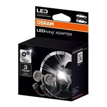 CONJUNTO 2x Adaptadores LEDriving H7 - Osram