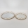 CONJUNTO 2x Bandejas decorativa diâmetro 39/30,5 cm