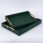 CONJUNTO 2x Bandejas decorativas 40x30/34x24 cm verde