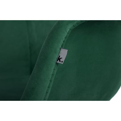 CONJUNTO 2x Cadeira de refeição NEREA 80x60,5 cm verde/faia