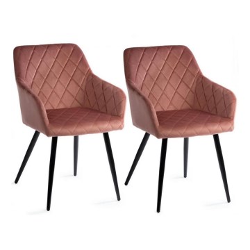 CONJUNTO 2x Cadeira de refeição RICO rosa