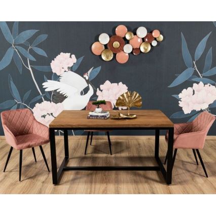 CONJUNTO 2x Cadeira de refeição RICO rosa