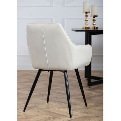 CONJUNTO 2x Cadeira de refeição SAMETTI creme