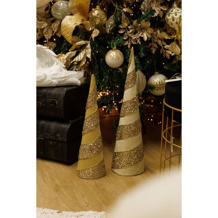 CONJUNTO 2x Decorações de Natal 40/50 cm árvore