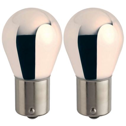 CONJUNTO 2x Lâmpada de carro Philips SILVER VISION 12496SVB2 PY21W BAU15s/21W/12V