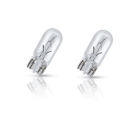 CONJUNTO 2x Lâmpada de carro Philips VISION 12256B2 W2,1x9,5d/3W/12V