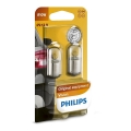 CONJUNTO 2x Lâmpada de carro Philips VISION 12814B2 BA15s/10W/12V