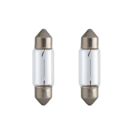 CONJUNTO 2x Lâmpada de carro Philips VISION 12844B2 C5W SW8,5/5W/12V