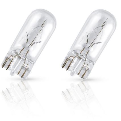 CONJUNTO 2x Lâmpada de carro Philips VISION PLUS WB T10 W2,1x9,5D/6W/12V