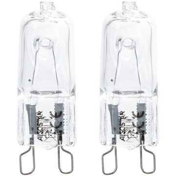 CONJUNTO 2x Lâmpada industrial G9/25W/230V 2700K - Aigostar