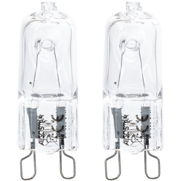 CONJUNTO 2x Lâmpada industrial G9/25W/230V 2700K - Aigostar
