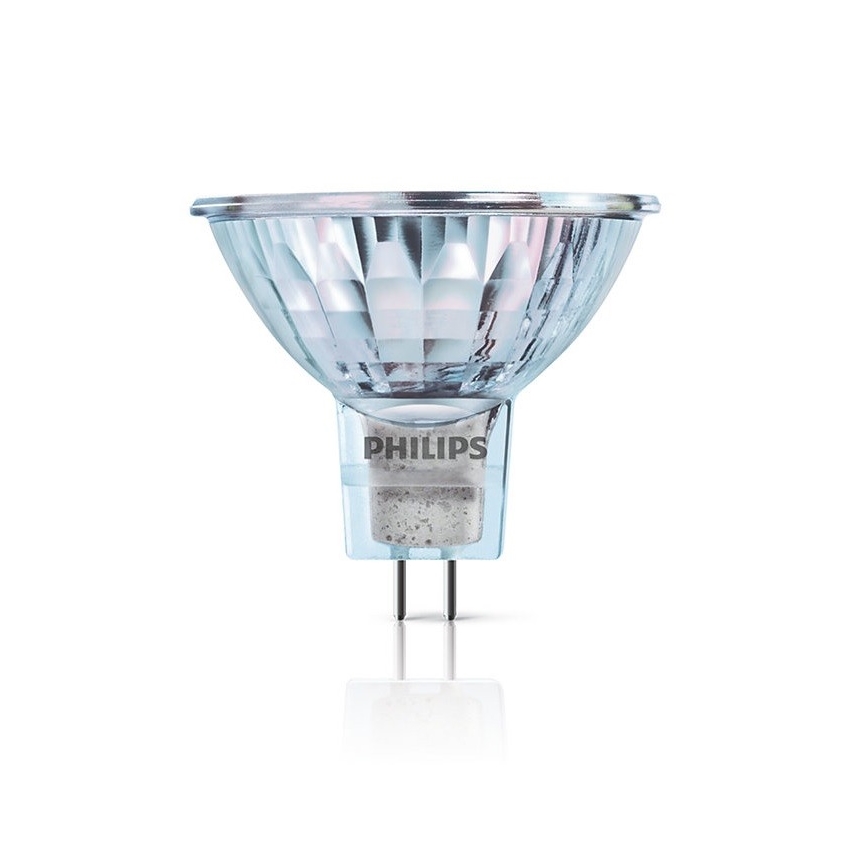 CONJUNTO 2x Lâmpada industrial Philips HALOGEN GU5,3/50W/12V 3000K