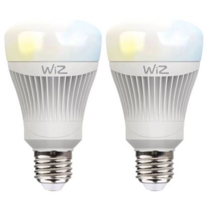 CONJUNTO 2x Lâmpada LED com regulação E27/11,5W/230V 2700-6500K Wi-Fi - WiZ