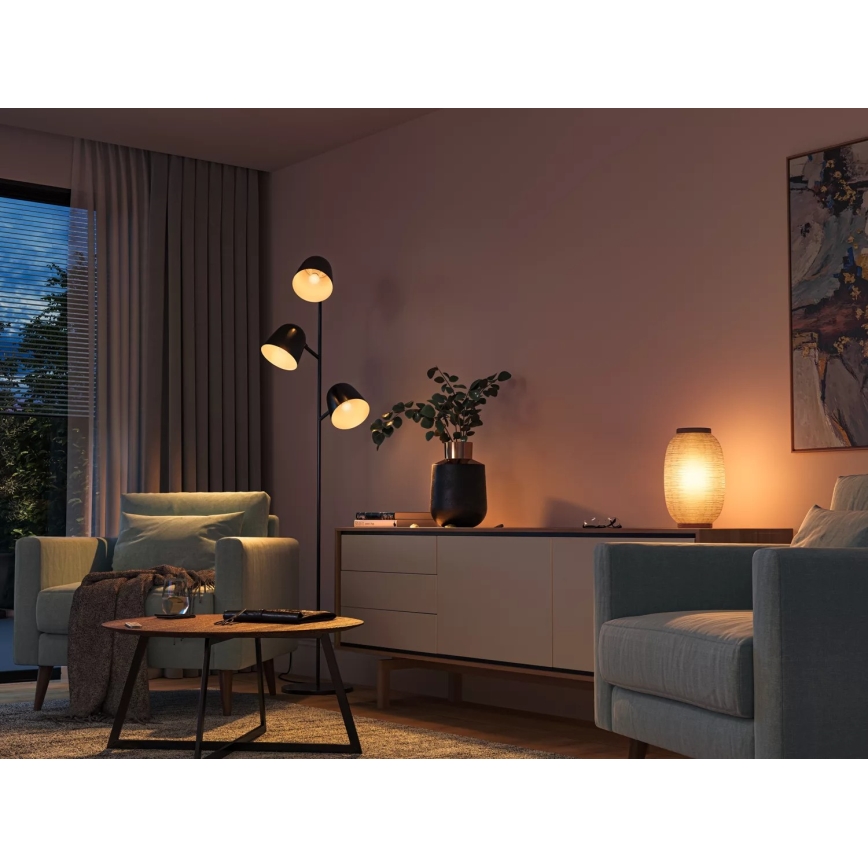 CONJUNTO 2x Lâmpada LED com regulação Philips Hue WHITE AMBIANCE P45 E14/5,1W/230V 2200-6500K