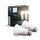 CONJUNTO 2x Lâmpada LED com regulação Philips Hue WHITE E27/9W/230V 2700K