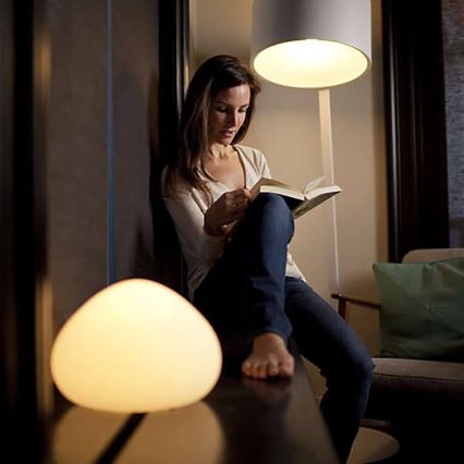 CONJUNTO 2x Lâmpada LED com regulação Philips Hue WHITE E27/9W/230V 2700K