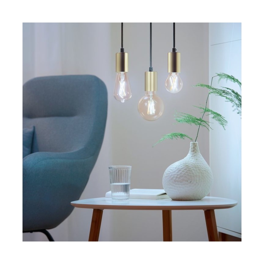CONJUNTO 2x Lâmpada LED com regulação VINTAGE FILAMENT ST64 E27/6,7W/230V 2000-5000K Wi-Fi - WiZ