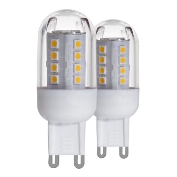 CONJUNTO 2x Lâmpada LED G9/2,5W - Eglo 11461
