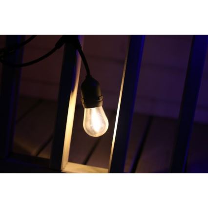 CONJUNTO 2x Lâmpada LED PARTY E27/0,5W/36V