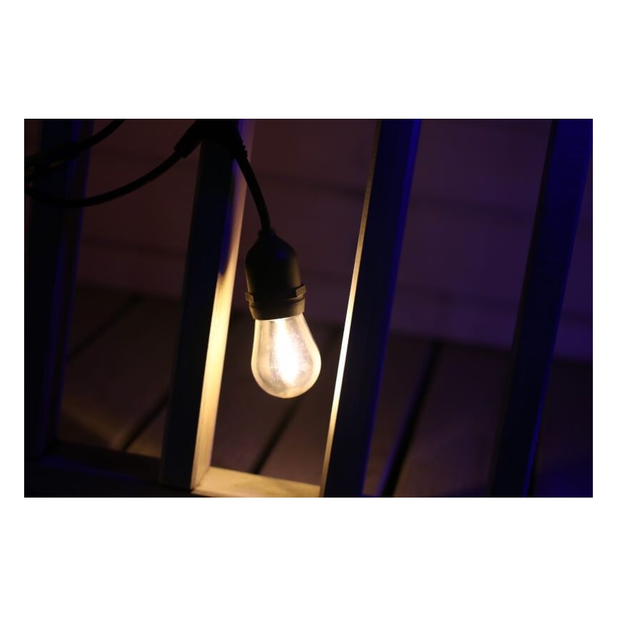 CONJUNTO 2x Lâmpada LED PARTY E27/0,5W/36V