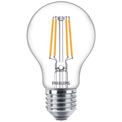 CONJUNTO 2x Lâmpada LED VINTAGE Philips A60 E27/4,3W/230V 2700K