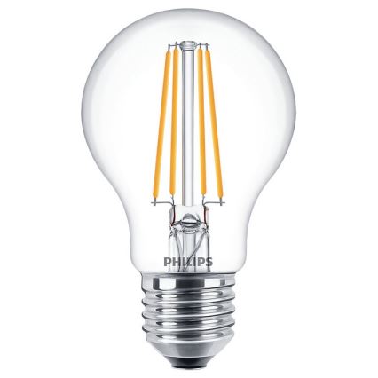 CONJUNTO 2x Lâmpada LED VINTAGE Philips E27/7W/230V 2700K
