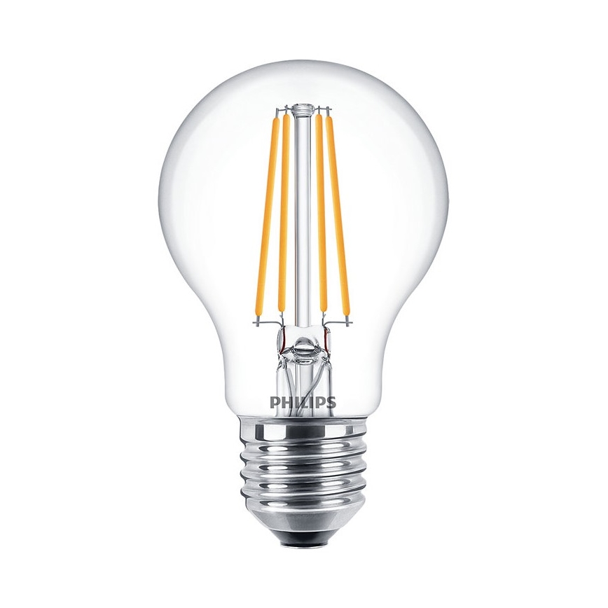 CONJUNTO 2x Lâmpada LED VINTAGE Philips E27/7W/230V 2700K