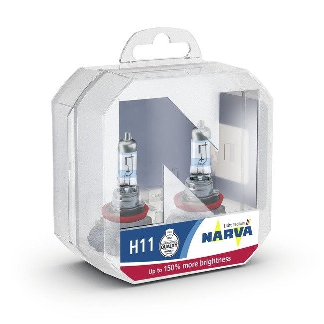 CONJUNTO 2x Lâmpadas de carro H11 PGJ19-2/55W/12V - Narva 48101RPNVAS2