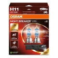 CONJUNTO 2x Lâmpadas de carro NIGHT BREAKER H11 PGJ19-2/55W/12V - Osram