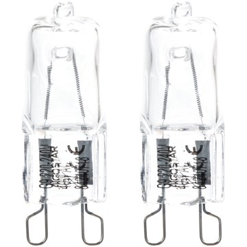 CONJUNTO 2x Lâmpadas industriais G9/40W/230V 2700K - Aigostar