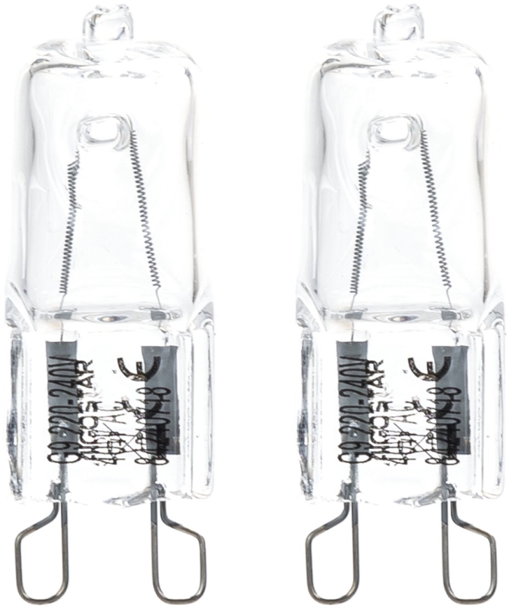 CONJUNTO 2x Lâmpadas industriais G9/40W/230V 2700K - Aigostar