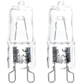 CONJUNTO 2x Lâmpadas industriais G9/40W/230V 2700K - Aigostar