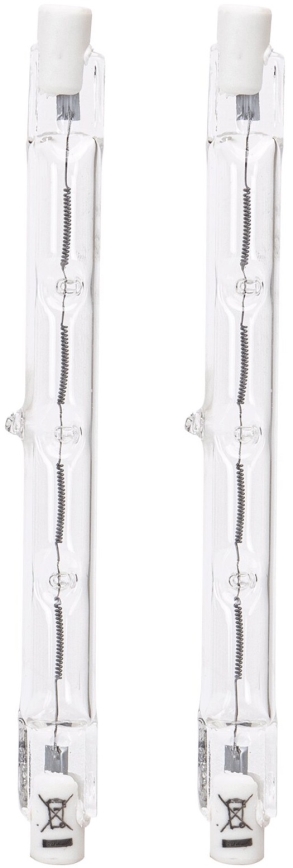 CONJUNTO 2x Lâmpadas industriais J118 R7s/160W/230V 2900K - Aigostar
