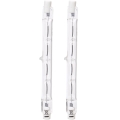 CONJUNTO 2x Lâmpadas industriais J118 R7s/400W/230V 2900K - Aigostar
