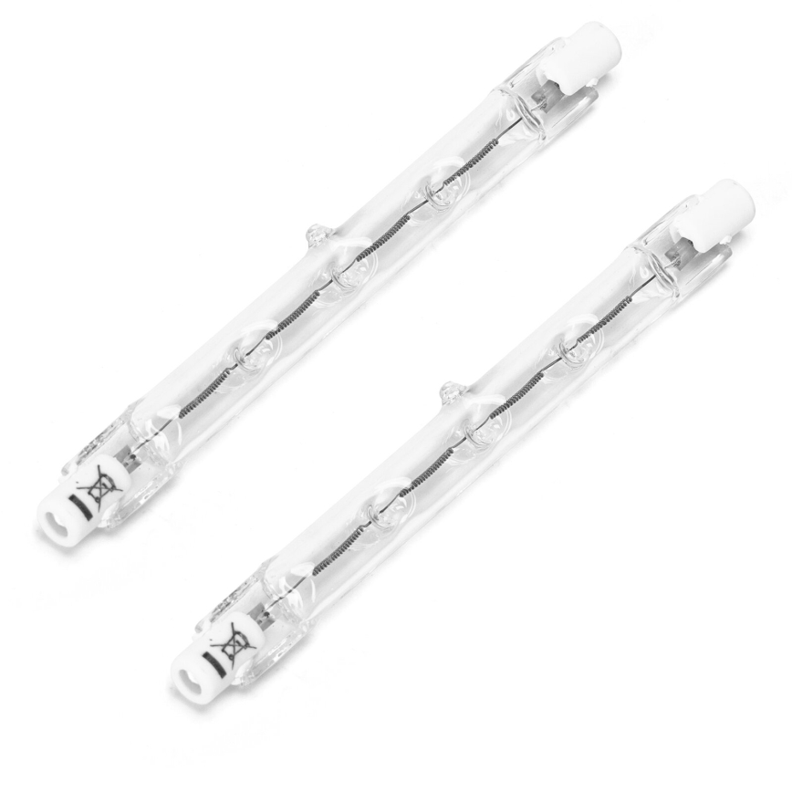 CONJUNTO 2x Lâmpadas industriais J118 R7s/400W/230V 2900K - Aigostar