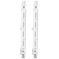 CONJUNTO 2x Lâmpadas industriais J118 R7s/80W/230V 2900K - Aigostar