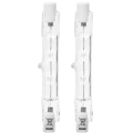 CONJUNTO 2x Lâmpadas industriais J78 R7s/80W/230V 2900K - Aigostar