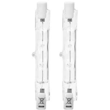 CONJUNTO 2x Lâmpadas industriais J78 R7s/80W/230V 2900K - Aigostar