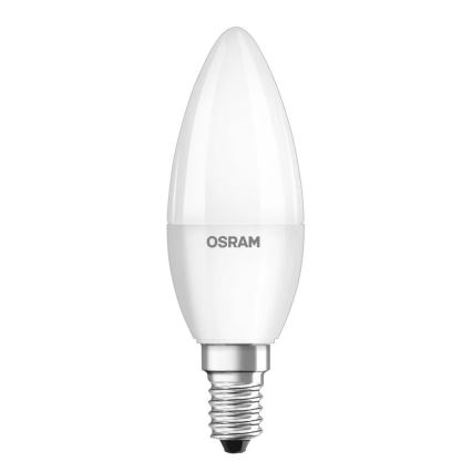 CONJUNTO 2x Lâmpadas LED B38 E14/4,9W/230V 3000K - Osram