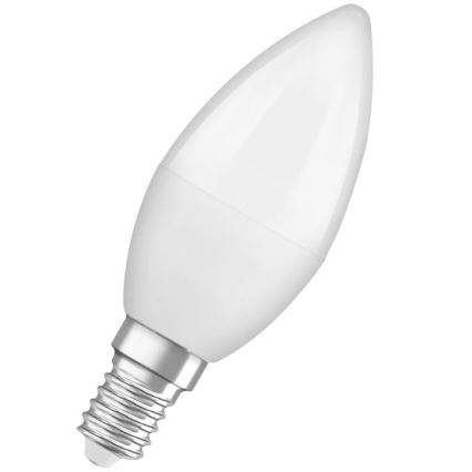 CONJUNTO 2x Lâmpadas LED B38 E14/4,9W/230V 3000K - Osram