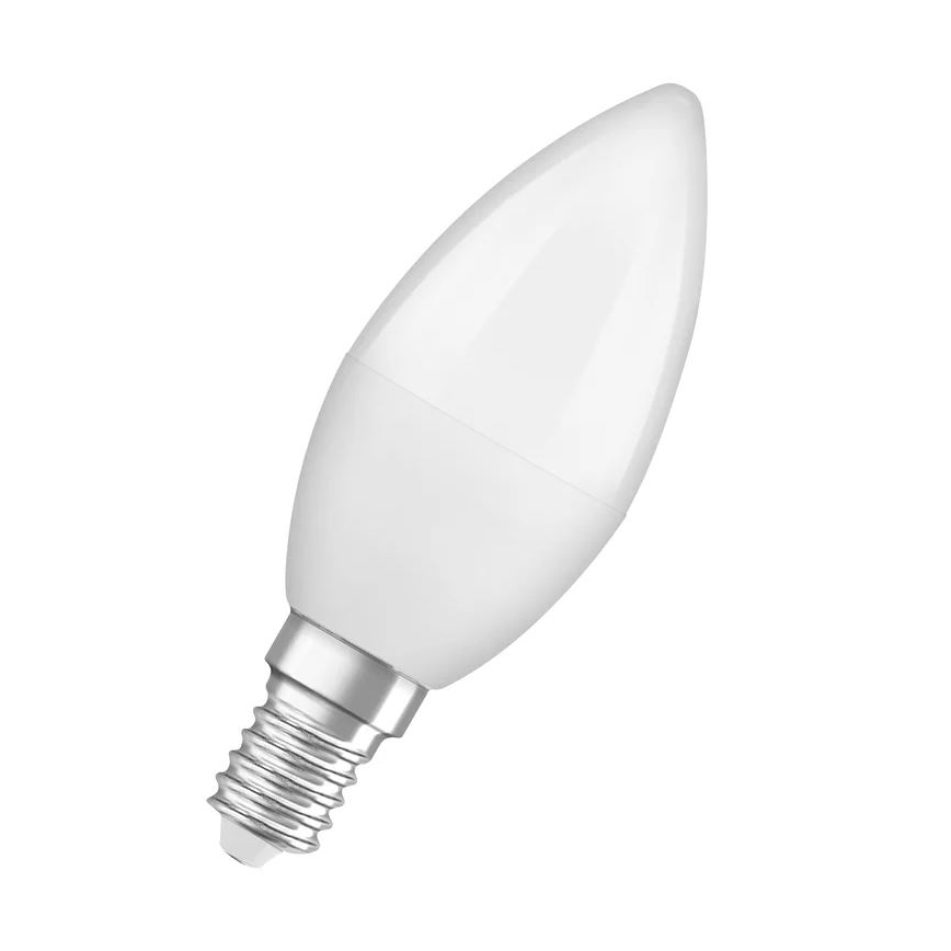 CONJUNTO 2x Lâmpadas LED B38 E14/4,9W/230V 3000K - Osram