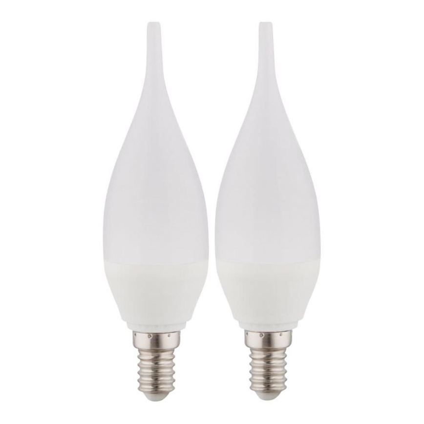 CONJUNTO 2x Lâmpadas LED E14/3W/230V 3000K - Globo