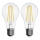 CONJUNTO 2x Lâmpadas LED FILAMENT A60 E27/5,9W/230V 2700K